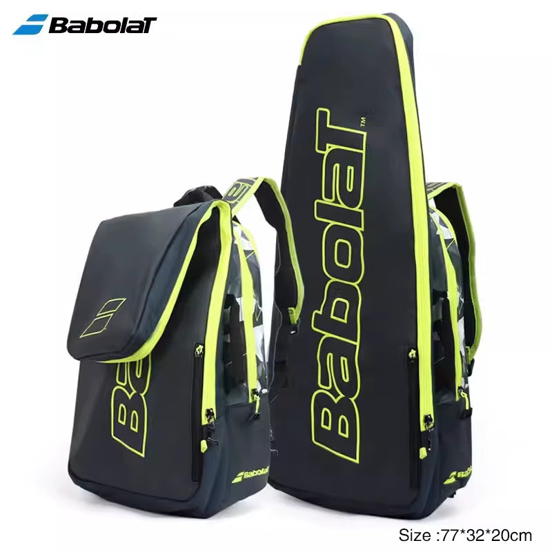 Original Tenns Backpack Backpack Sports Badminton Becah Tennis Padel Racket Bag Shoes Compartment Beach Tennis Bag