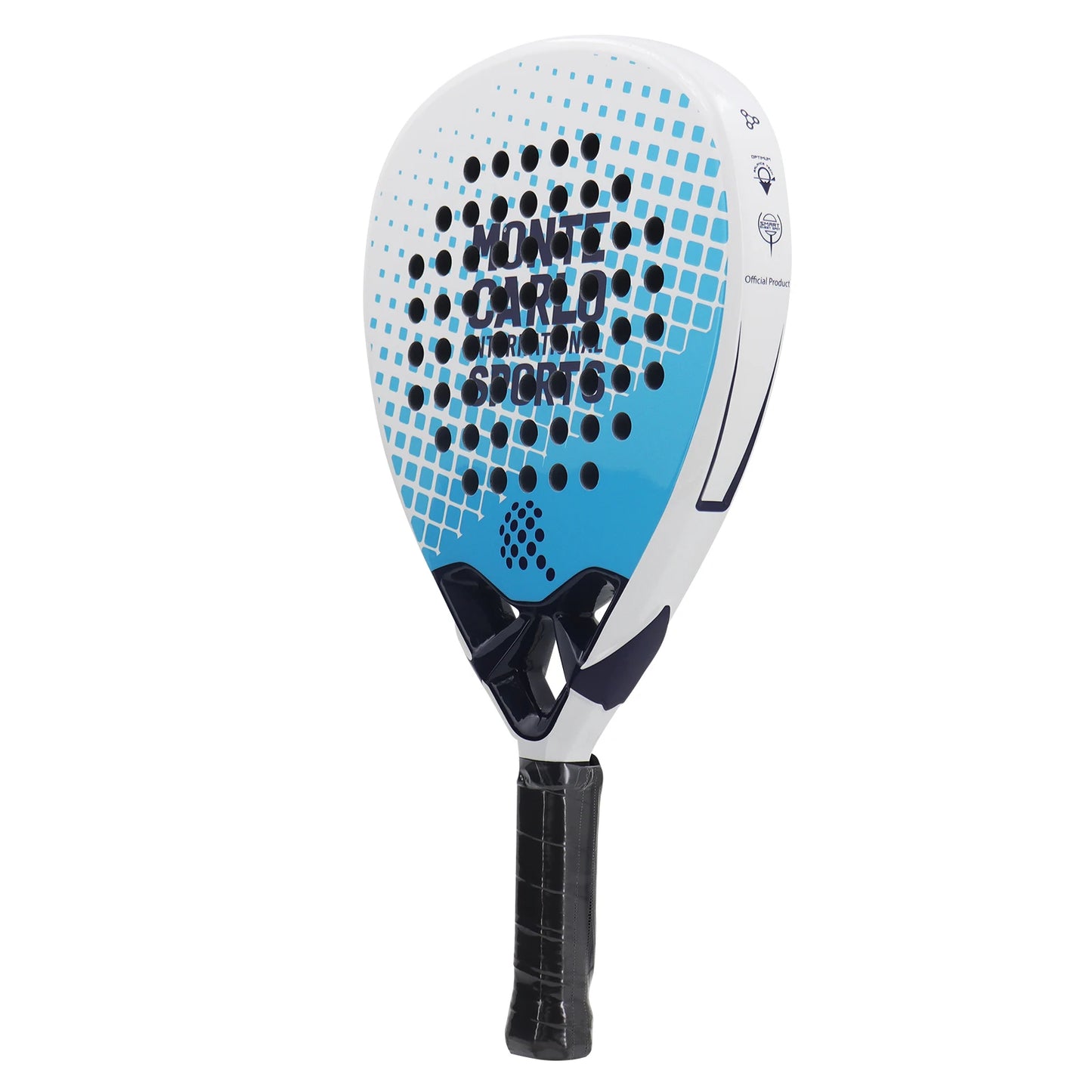 Padel Racket 18K Carbon Fibre Surface Diamond Shape with Eva Memory Flex Foam Core Padel Tennis Racquets High Balance with Cove
