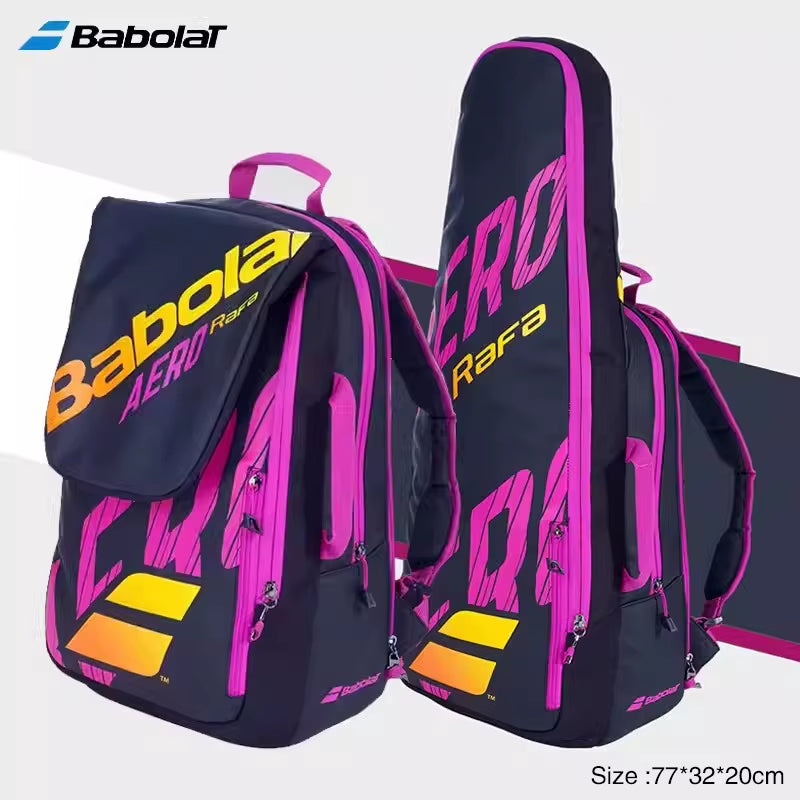 Original Tenns Backpack Backpack Sports Badminton Becah Tennis Padel Racket Bag Shoes Compartment Beach Tennis Bag