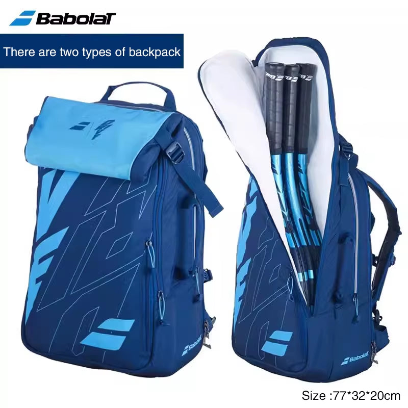 Original Tenns Backpack Backpack Sports Badminton Becah Tennis Padel Racket Bag Shoes Compartment Beach Tennis Bag