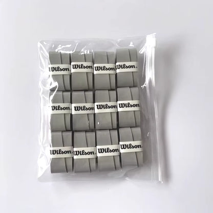 12PCS  Tennis Racket Overgrip Sweat Band Absorption Grip PU Badminton Racket Handle Grip Tennis Griptape Padel Racket Grip