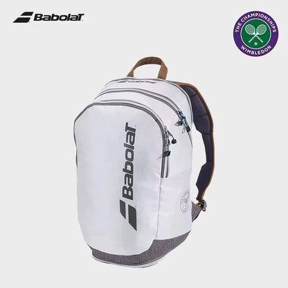 Wimbledon Series Tennis Rackets Backpack Durable Professional Tennis Sports Bag Beach Racket Padel for 2-3 Tennis Racket