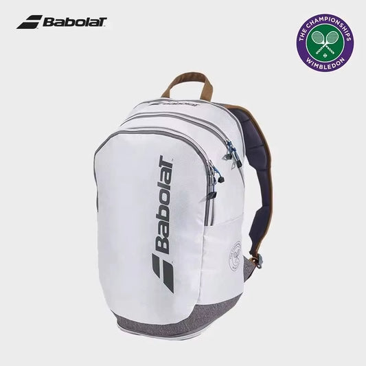 Wimbledon Series Tennis Rackets Backpack Durable Professional Tennis Sports Bag Beach Racket Padel for 2-3 Tennis Racket