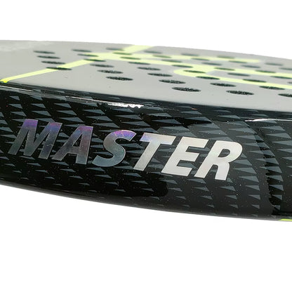 The New Padel Racket Paddle Racket 100% Carbon Fiber EVA Elastic Memory Foam Core Tennis Racket Carbon Fiber Padel Racket