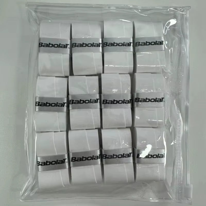 12PCS  Racket Overgrip Sweat Band Absorption Tennis Badminton Racket Hand Glue Tennis Grip PU Non Slip Overgrip