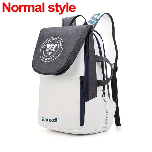 Sports Tennis Paddle Backpack Foldable Squash Badminton Racket Bag Padel Racquetball Carrying Handbag for Men Women Sports Bags