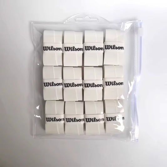 12PCS  Tennis Racket Overgrip Sweat Band Absorption Grip PU Badminton Racket Handle Grip Tennis Griptape Padel Racket Grip