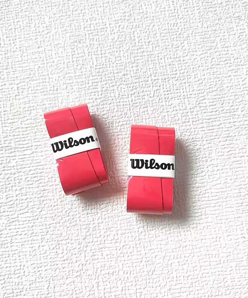 Wilson Hand Glue Non-Slip Belt Tennis Racket Grip Sweat Absorbing Racket, Wraps Tennis Accessories Badminton Grip Padel