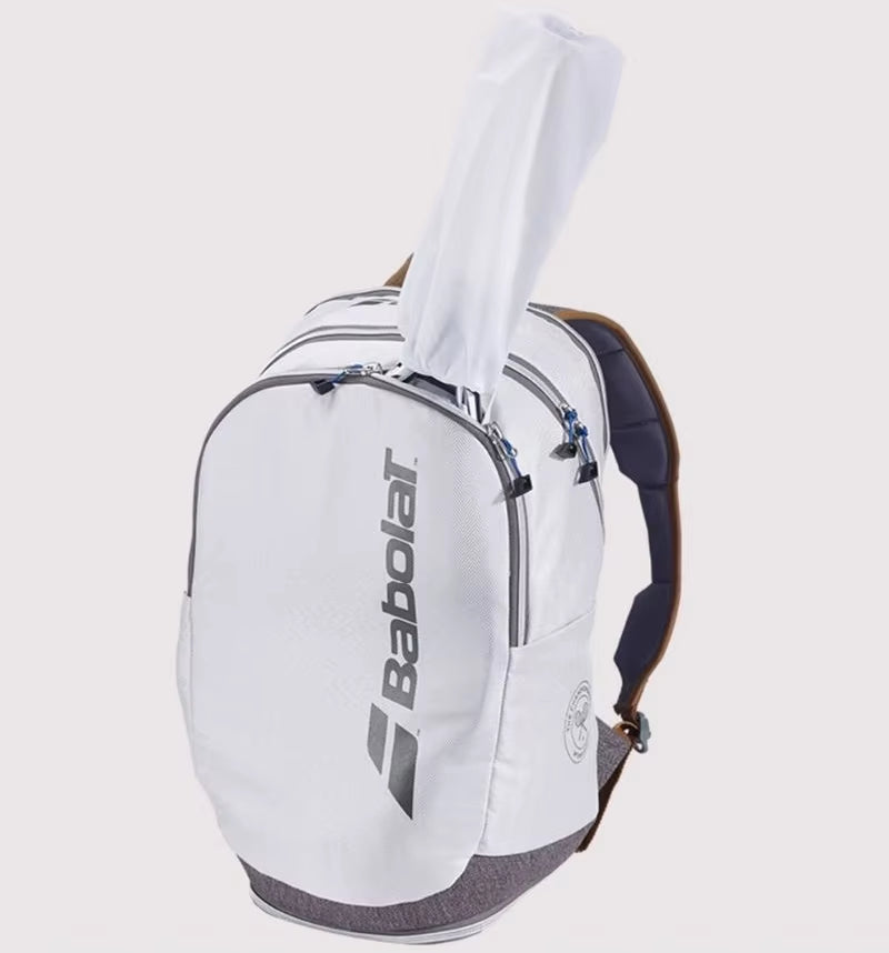 Wimbledon Series Tennis Rackets Backpack Durable Professional Tennis Sports Bag Beach Racket Padel for 2-3 Tennis Racket