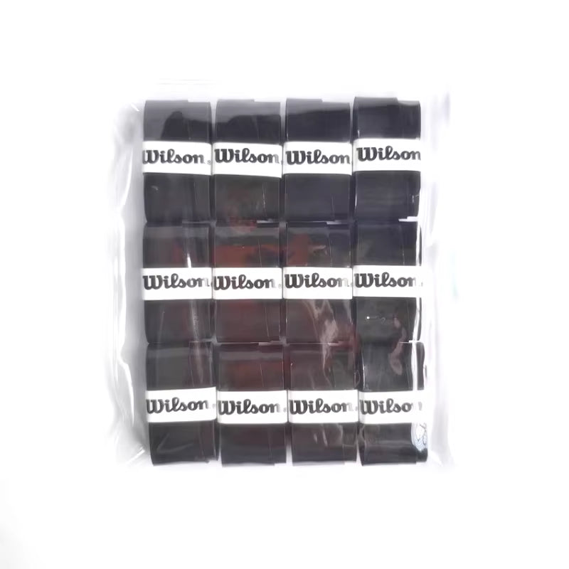 12PCS  Tennis Racket Overgrip Sweat Band Absorption Grip PU Badminton Racket Handle Grip Tennis Griptape Padel Racket Grip