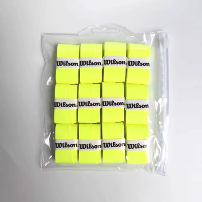 12PCS  Tennis Racket Overgrip Sweat Band Absorption Grip PU Badminton Racket Handle Grip Tennis Griptape Padel Racket Grip