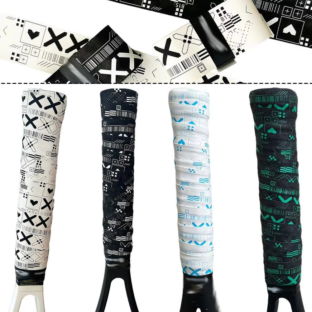 1Pcs Overgrips Tennis Padel Grip Tape Sweatbands over Grip Badminton Sweat Band Wrap for Racket Handle Tennis Accessories Q7U8