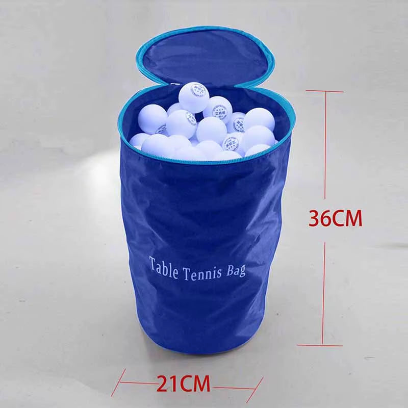 Professional Oxford Table Tennis Bag Portable Pingpong Case Padel Accesorios Large Capacity Can Hold 200Pcs Ping Pong Balls