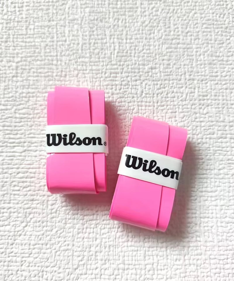 Wilson Hand Glue Non-Slip Belt Tennis Racket Grip Sweat Absorbing Racket, Wraps Tennis Accessories Badminton Grip Padel