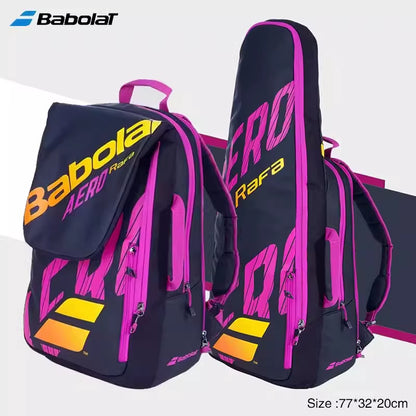 Original  Tenns Backpack Backpack Sports Badminton Becah Tennis Padel Racket Bag Shoes Compartment Beach Tennis Bag